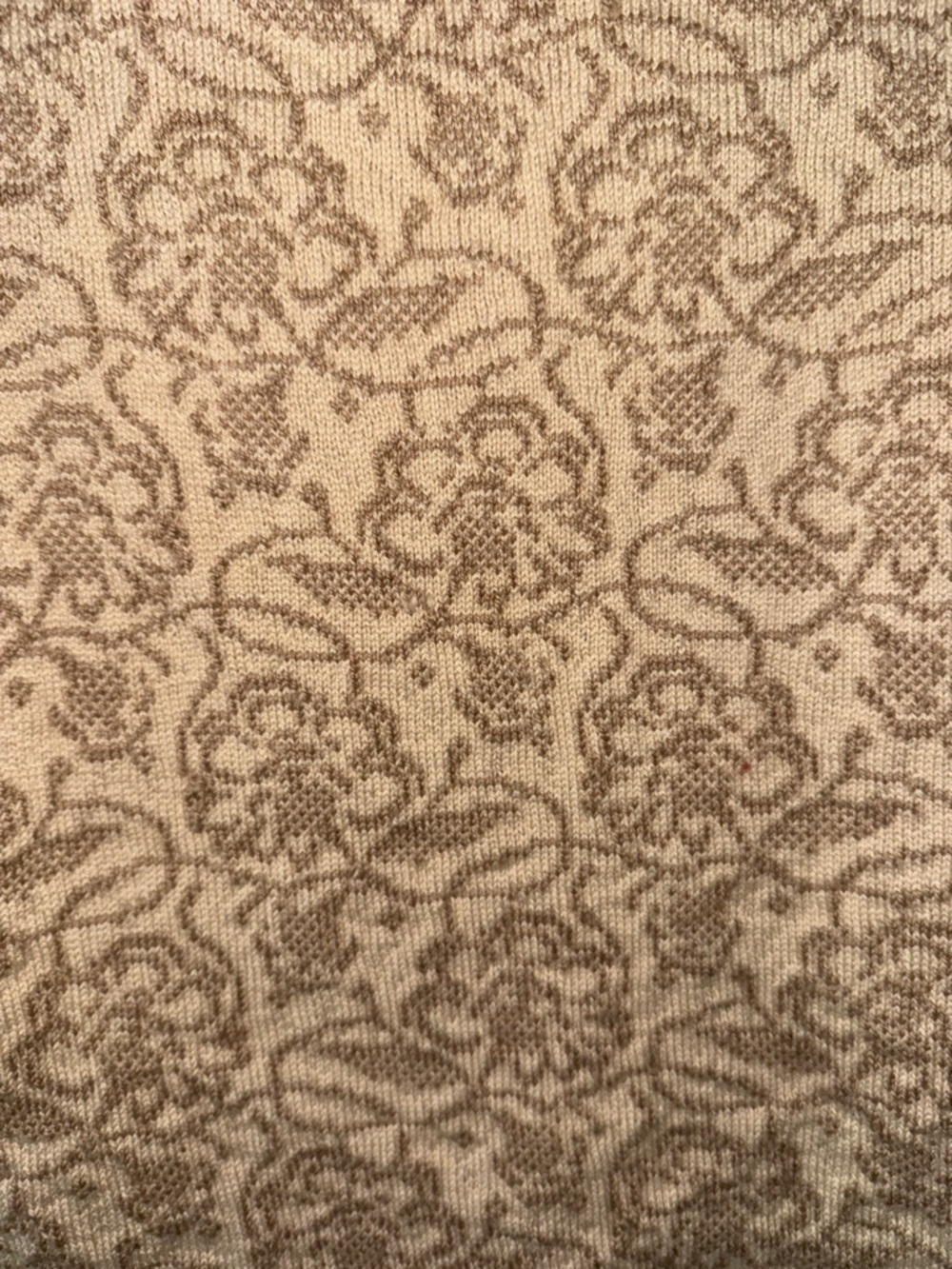 Dale of Norway Cream and Brown Patterned Wool Cardigan - Picture 4 of 8